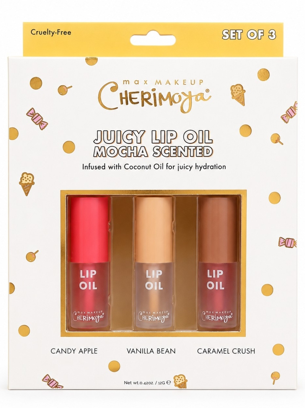 Juicy Lip Oil Trio -Juicy Hydration (3 pcs)